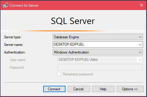 ADO Net SQL Server Connection 1