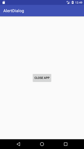 android alert dialog example output 1