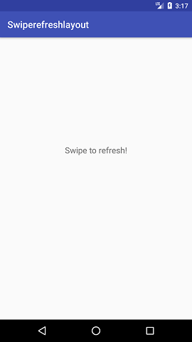 Swipe to refresh Android Activity