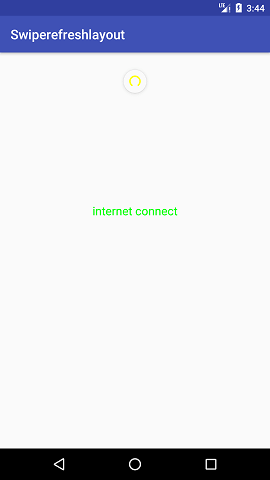 Swipe to refresh Android Activity