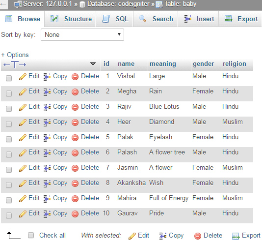 Codeigniter Insert database record 4