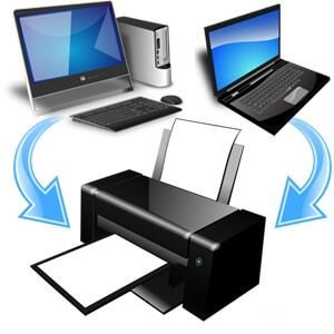 How to share a printer between multiple computers