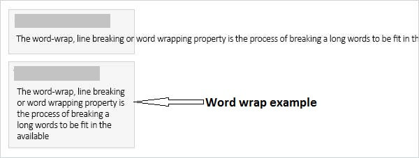 What is Word Wrap