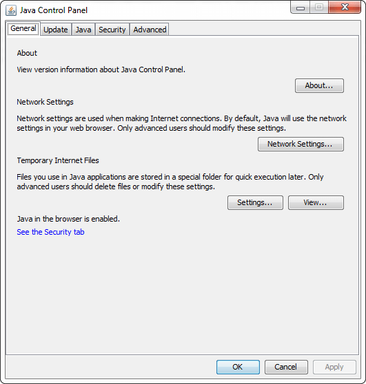 how to open java control panel windows 11
