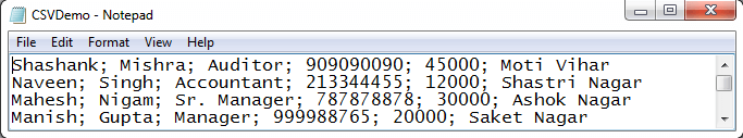 How To Read CSV File in Java