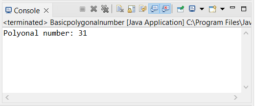 Polygonal Number in Java