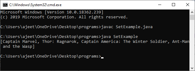 Set vs Map in Java