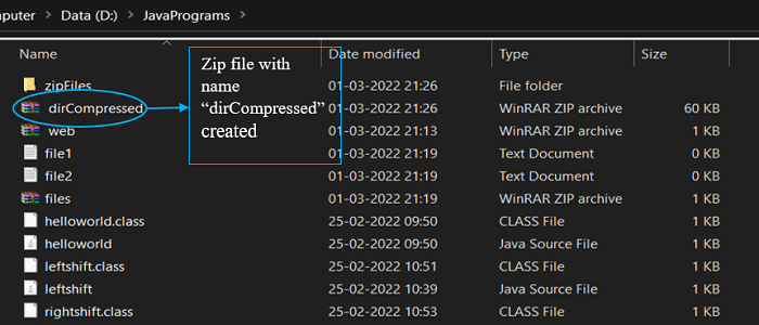 Zipping and Unzipping Files in Java