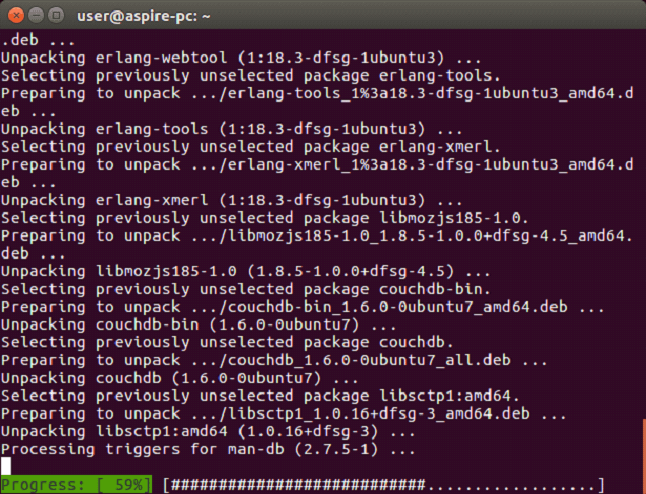 CouchDB Install CouchDB on Linux 3