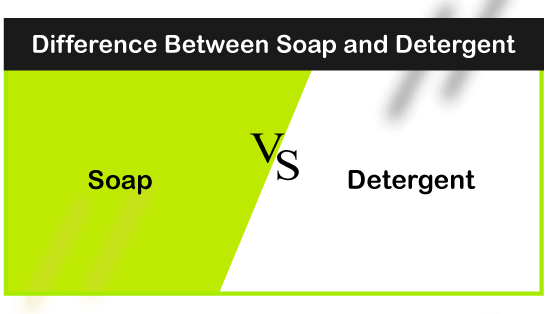 Soap vs Detergent