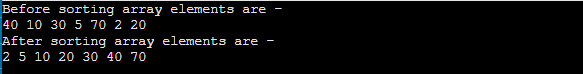 Cocktail Sort Algorithm