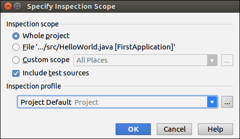 IntelliJ IDEA Code Inspection