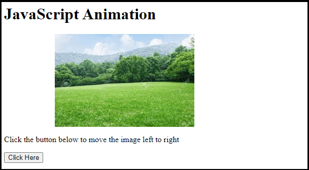 JavaScript Animation