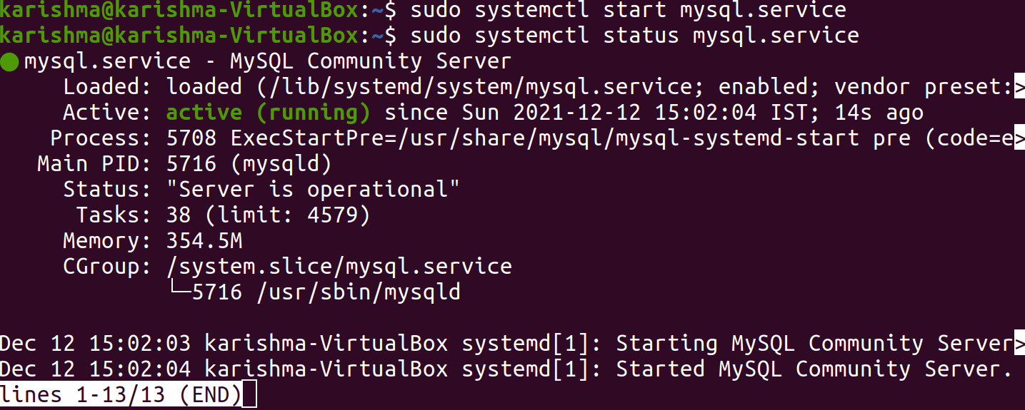 Check MySQL Version Ubuntu