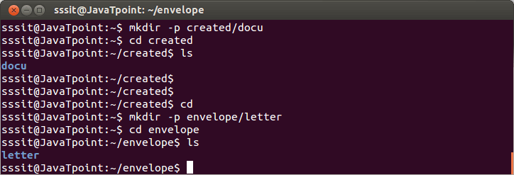 linux-directories-mkdir-p1