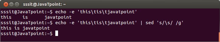 Linux Sed Regular Expression6