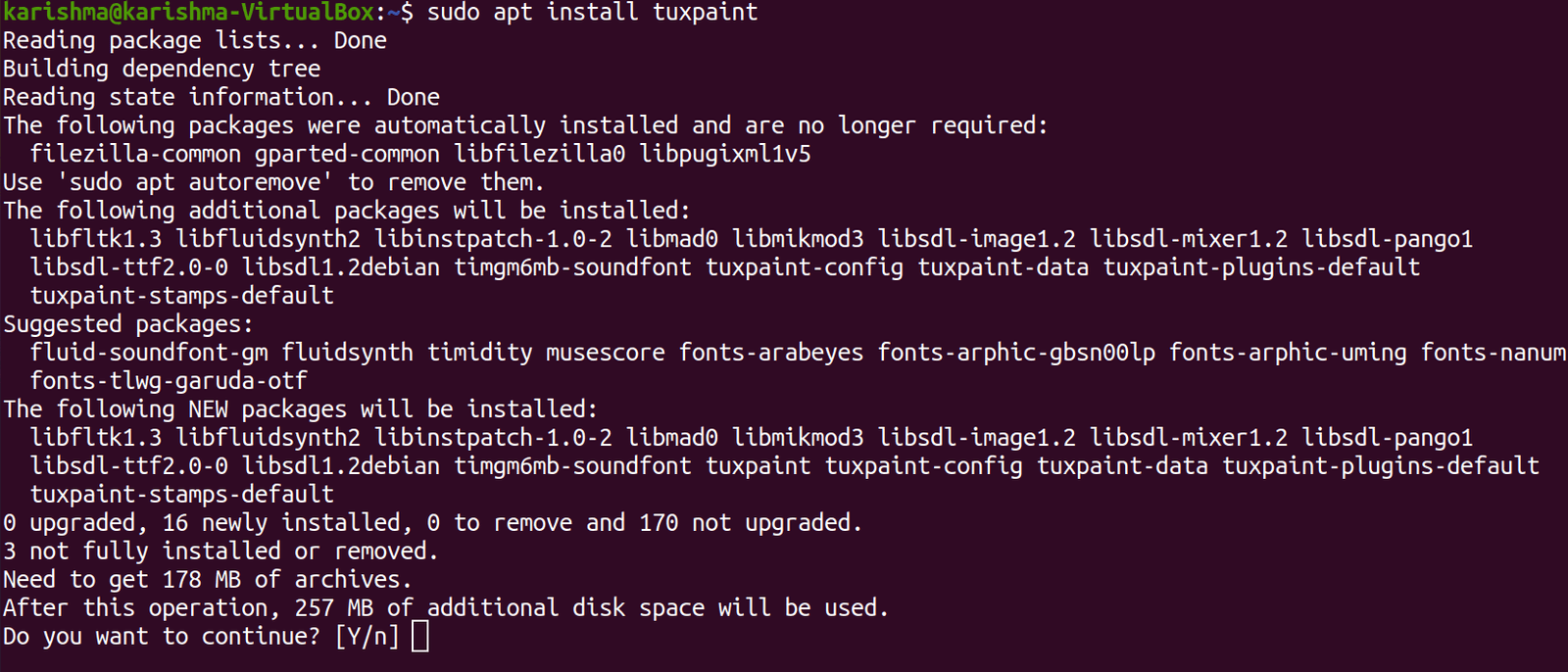 Paint Ubuntu Online Tutorials Library List
