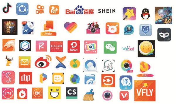 List of Chinese app in India
