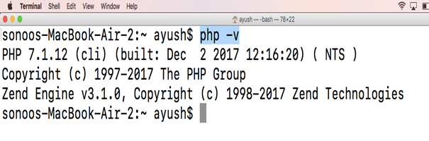 How to Install Php in Macos2