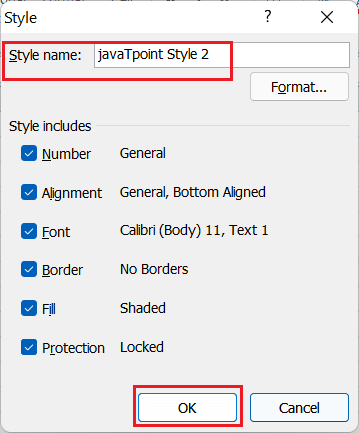 Cell Styles in Excel