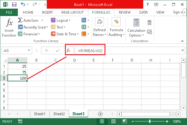 Features of MS Excel