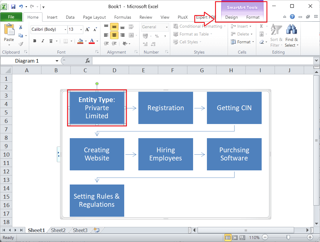 Flow Chart Excel