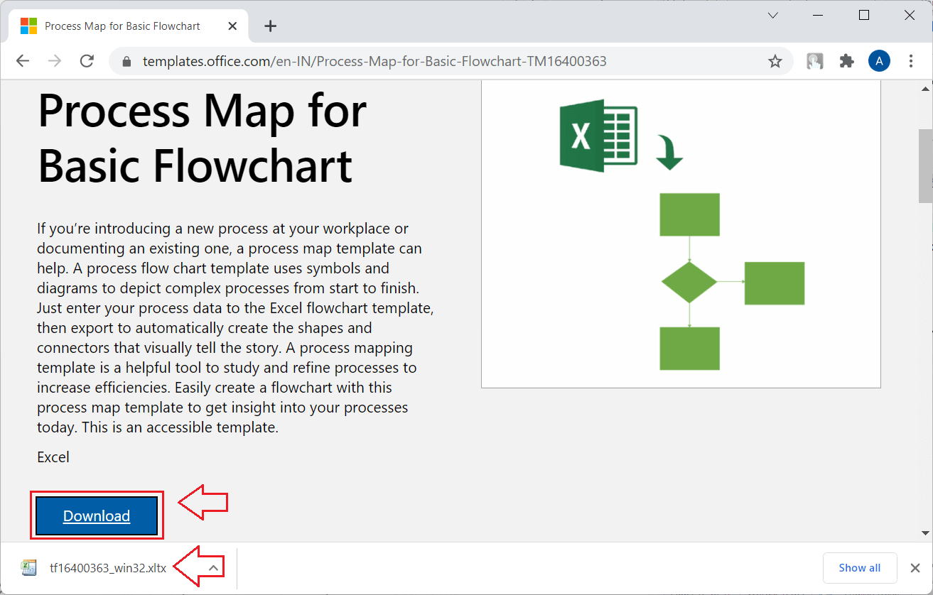 Flow Chart Excel