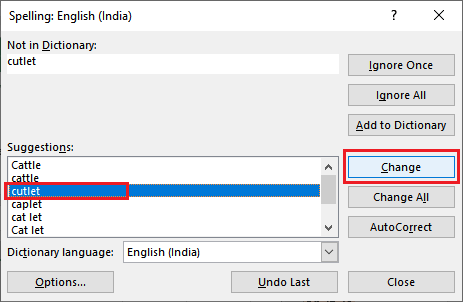 How to spell check in Excel