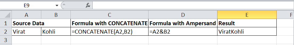 What is concatenate in Excel?