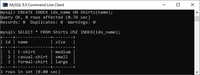 MySQL Constraints