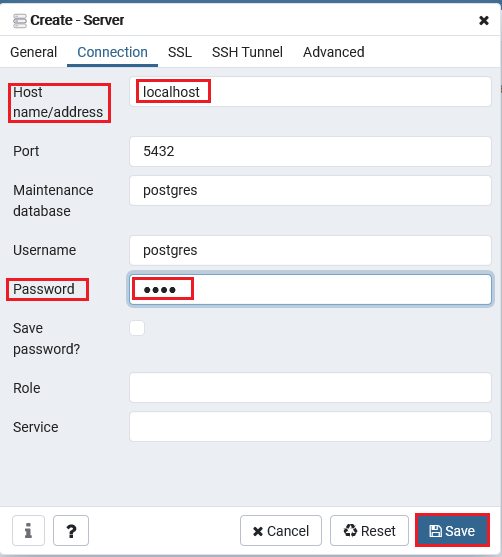 Connect to a PostgreSQL Database Server