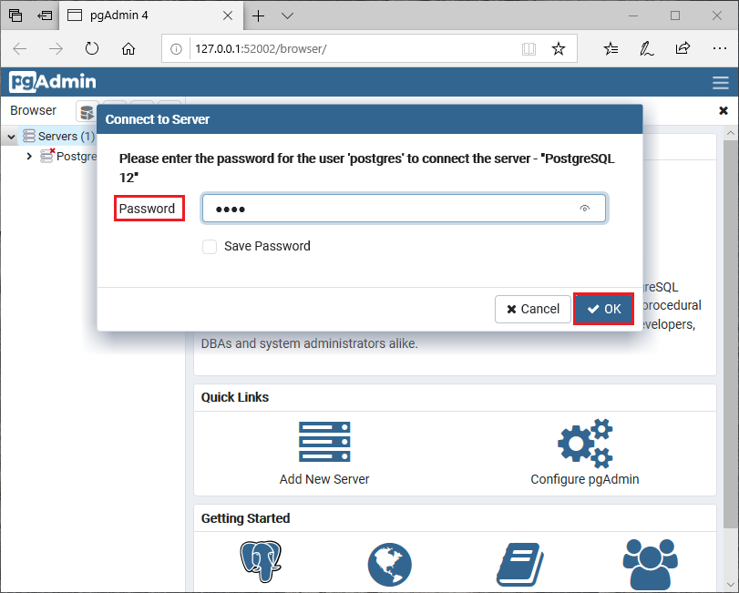 installing postgreSQL on windows