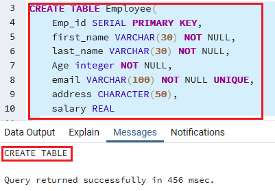 PostgreSQL Schema