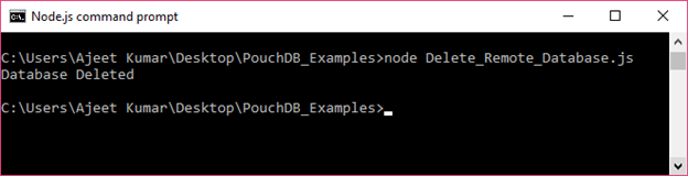 PouchDB Delete database 3