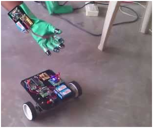 Hand Gesture Controlled Robot5
