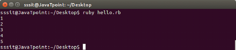 Ruby iterators 3