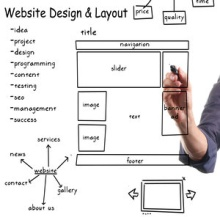 SEO Design and layout of a website 1