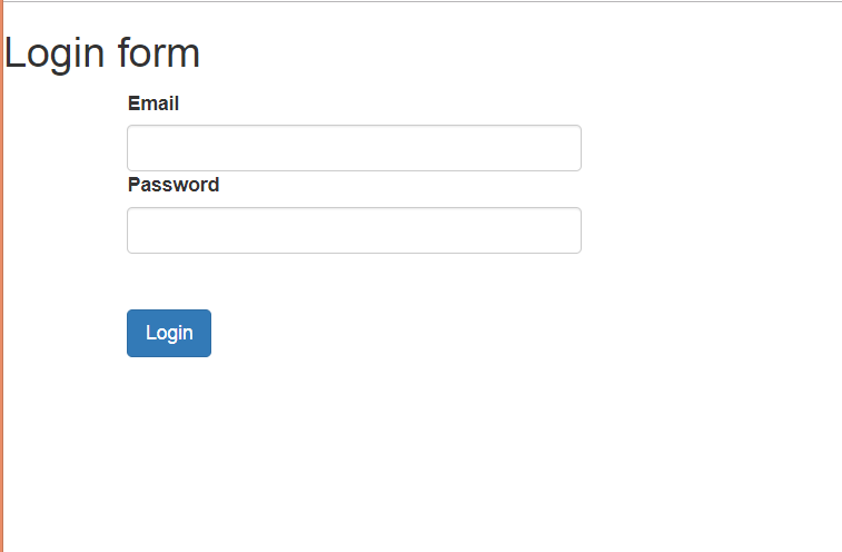 Spring Angular Login and Logout Application