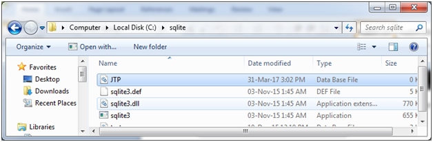 SQLite Create database 4