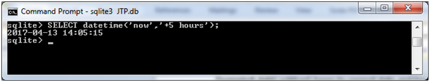 SQLite Datetime function 8