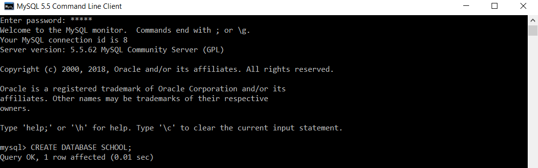 Types of SQL Commands