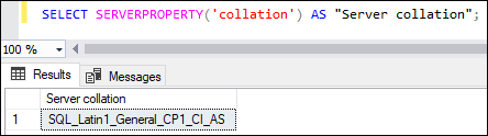 SQL Server Collation