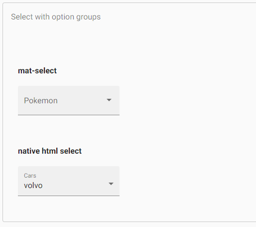 Angular Material Select