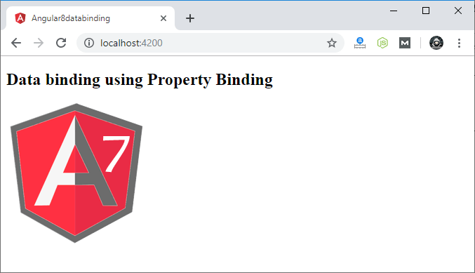Property Binding in Angular 8