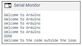 Arduino while loop