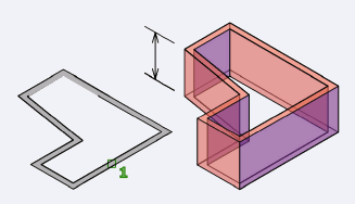 AutoCAD Presspull