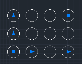 Rectangular Arrays in AutoCAD