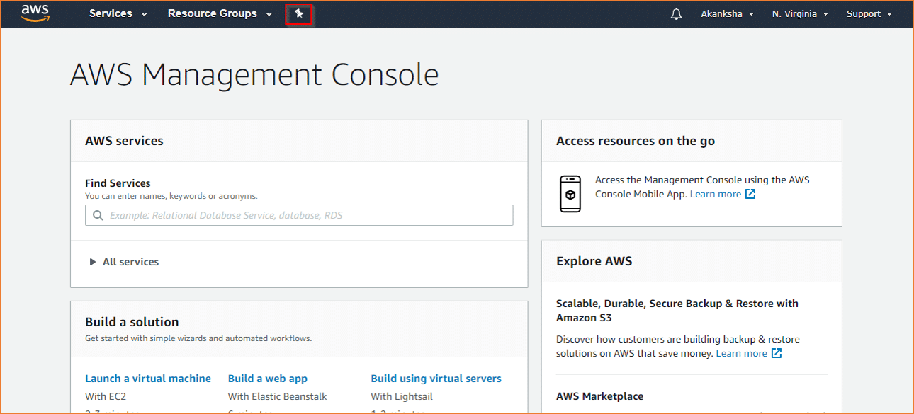 What is AWS Console