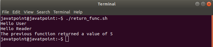 Bash Functions