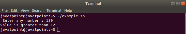 Bash If Statement